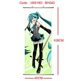 Miku anime wallscroll