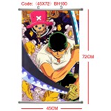 One piece anime wallscroll