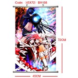 Black rock shooter anime wallscroll