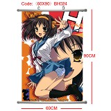 Suzumiya haruhi anime wallscroll