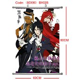 kuroshitsuji anime wallscroll