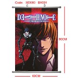 Death note anime wallscroll