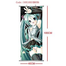 Miku anime wallscroll