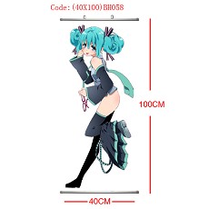 Miku anime wallscroll