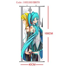 Miku anime wallscroll