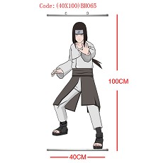 Naruto hyuga neji anime wallscroll