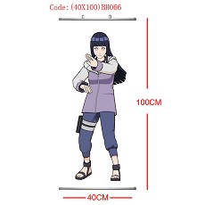 Naruto hyuga hinata anime wallscroll