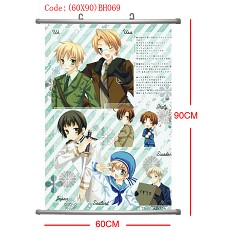 Axis Powers Hetalia anime wallscroll