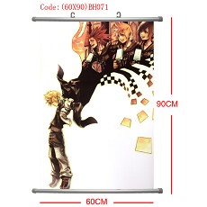 Kingdom of hearts anime wallscroll