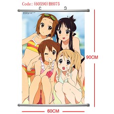 K-ON anime wallscroll