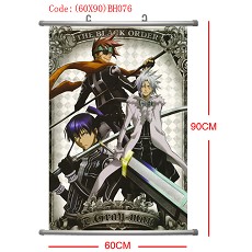 D.Gray-man anime wallscroll