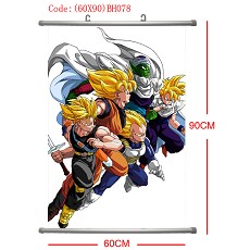 Dragon ball anime wallscroll