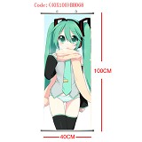 Miku anime wallscroll