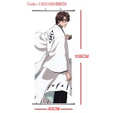 Bleach Aizen Sousuke anime wallscroll