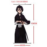 Bleach Kuchiki Rukia anime wallscroll