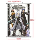 D.Gray-man anime wallscroll