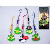 Angry bird phone straps(10 pcs)