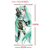 Miku anime wallscroll