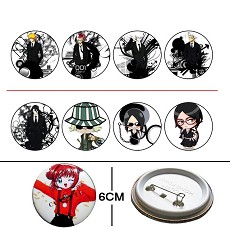 Bleach anime Badges(8 a set)