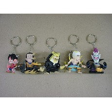 One piece anime key chains(5 a set)