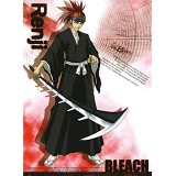 Bleach Renji Anime Cosplay Dress(3 a set)