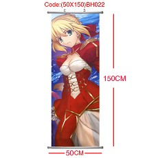 Fate stay night anime wallscrolls