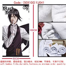 Kuroshitsuji anime cotton bath towel