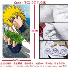 Naruto anime cotton bath towel