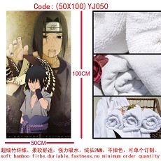 Naruto anime cotton bath towel