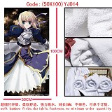 Fate stay night anime cotton bath towel