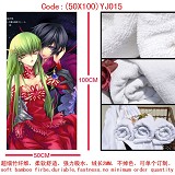 Code geass anime cotton bath towel