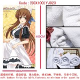 anime cotton bath towel