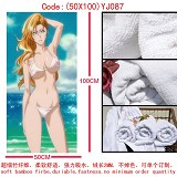 Bleach anim cotton bath towels