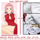 Naruto anime cotton bath towels