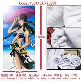 One piece anime cotton towels