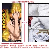 One piece anime cotton bath towels