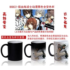 Vampire knight anime hot and cold color cup