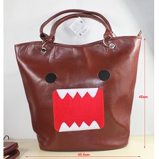 Domo-kun leather bag