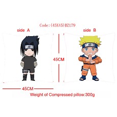 Naruto anime double face pillow