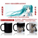 Miku anime hot and cold color cup