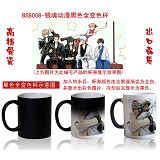 Gintama anime hot and cold color cup