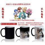 Miku anime hot and cold color cup