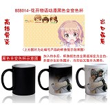 Hanasaku Iroha anime hot and cold color cup