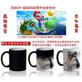 Super mario anime hot and cold color cup