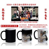 Naruto anime hot and cold color cup
