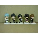 Gintama anime figures(5 a set)