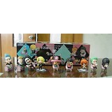 One piece anime figures(9 a set)