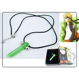 Naruto anime necklace(green)