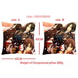 Hakuouki anime double face pillow