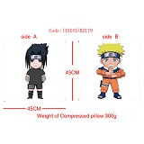 Naruto anime double face pillow